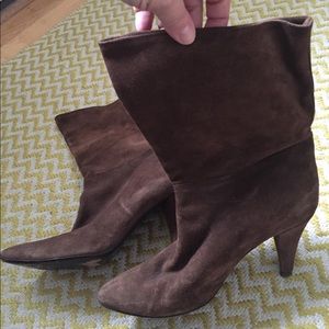 Sigerson Morrison Brown Suede Boots size 9